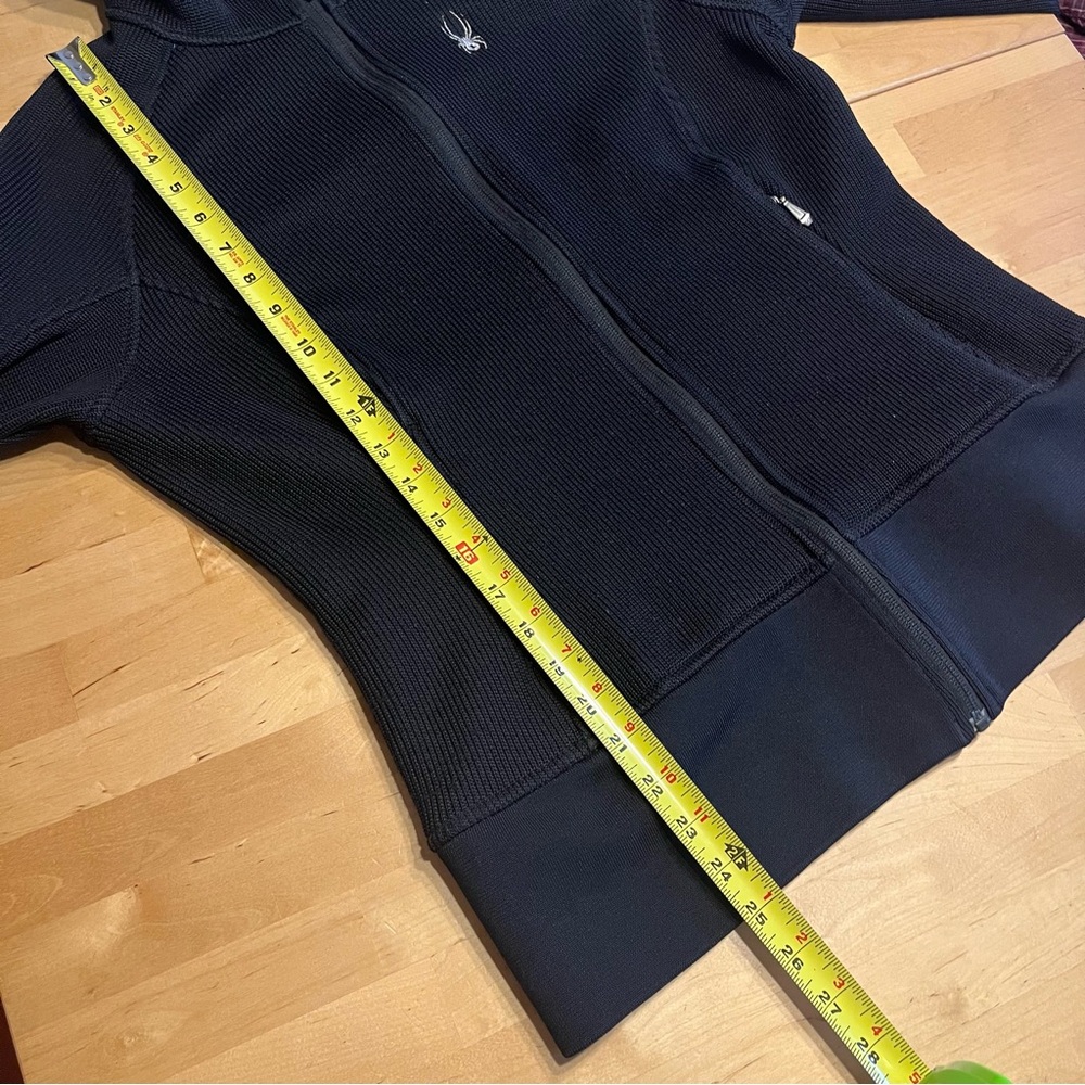 Spyder Core Ski Sweater Knit Full Zip Jacket Women's Size Large - Picture 9 of 9